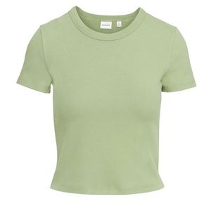 Aritzia Sunday Best Little Ribbed T-Shirt